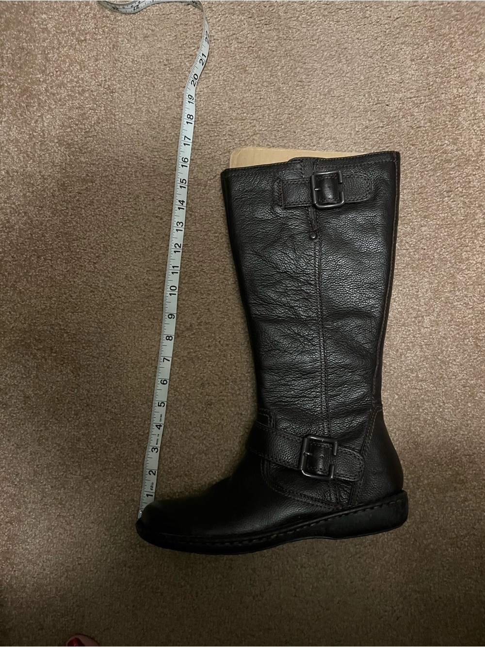 NWOT BOC by born dark French roast Elegant Brown Knee-High Women's Boots - Picture 6 of 8